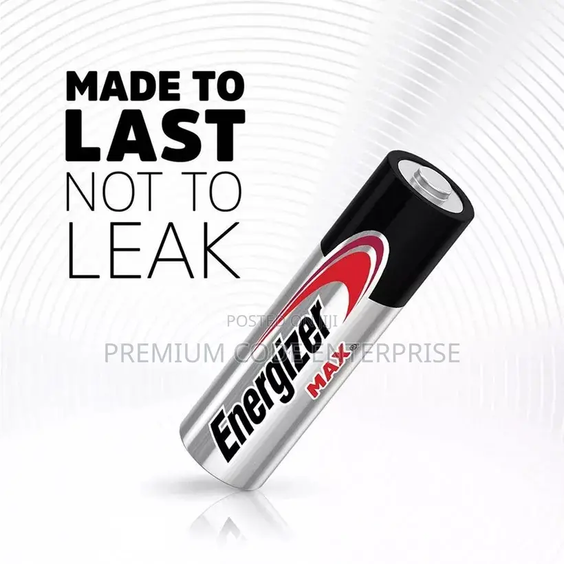 Energizer AA Battery Carton - 72pcs, 12packs/Carton