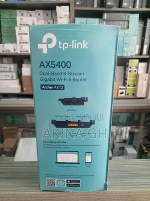 Tp-Link Archer Ax72 Ax5400 Dual-Band Gigabit Wi-Fi 6 Router