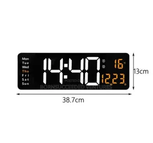 Digital Display Clock With Remote