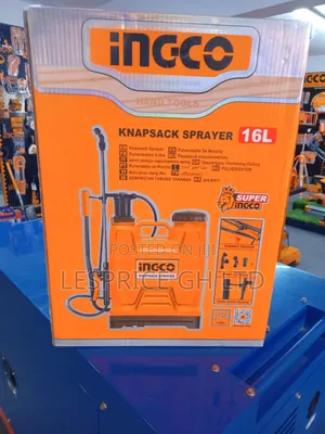 Smooth Spraying With Ingco 16L Knapsack Sprayer