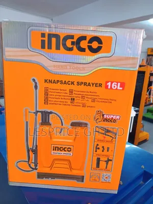 Light Weight: Ingco 16L Knapsack Sprayer!
