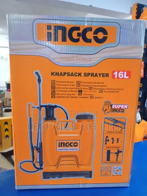 Consistent Spray: Ingco 16L Knapsack Sprayer