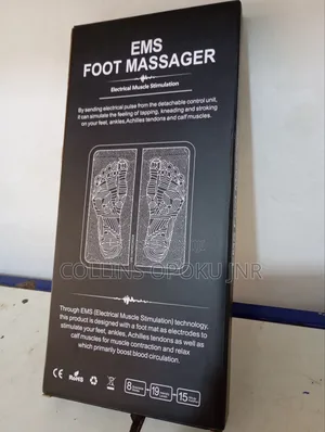 EMS Foot Massager With Body Patches Neck Massager Combo