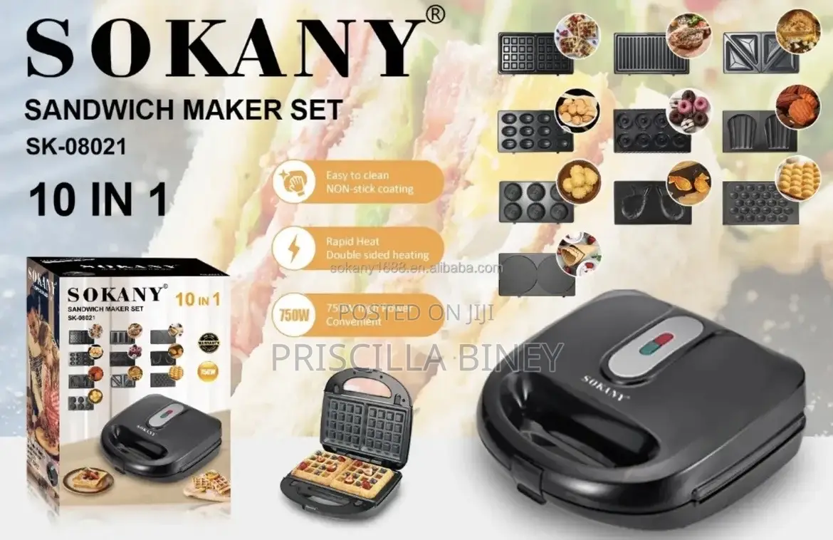 10 in 1 Sandwich Maker