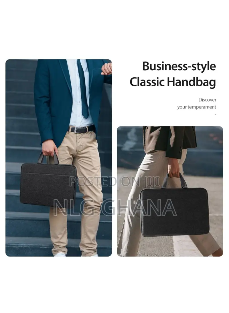 14-15.4 Inch Horizontal Laptop Bag Waterproof Notebook Handb