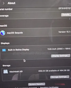 Laptop Apple MacBook Air 2024 M3 13-inch 16GB Apple M3 SSD 512GB