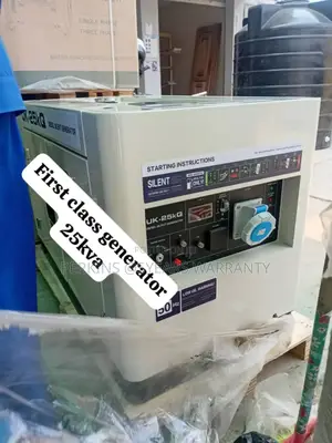 Industrial Power Solution With 25kva 25000watts Generator UK