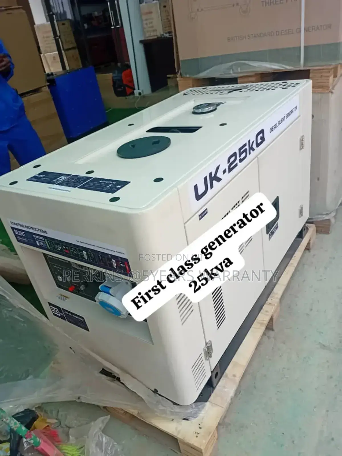 Powering Your Industry With 25kva 25000watts Diesel Silent