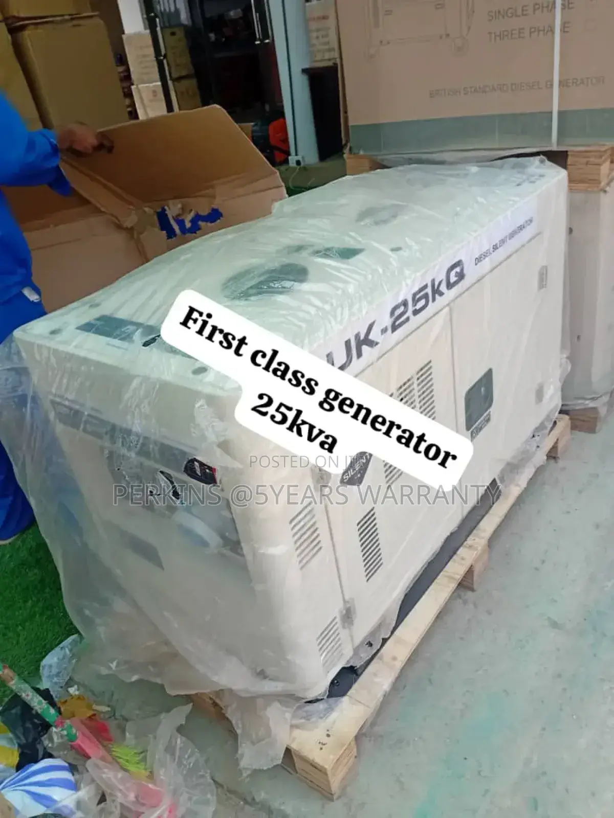 Environmental Innovation 25kva 25000watts Diesel Silent Gene