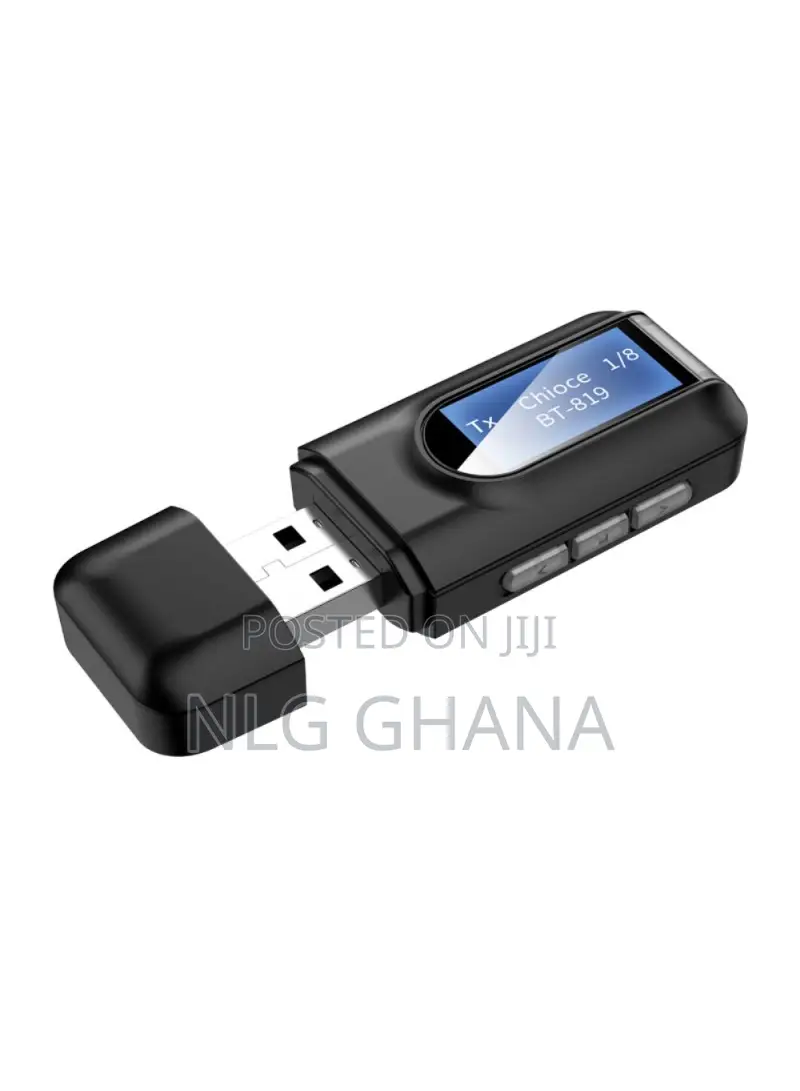 2-in-1 Car Bluetooth LCD Display Transmitter Receive Tvx7109