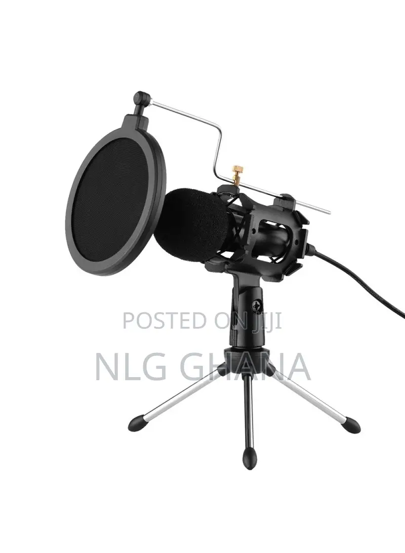 6.8-12.5cm Video Microphone Kit With Mic Tripod Shoc Tvx6507