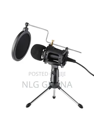 6.8-12.5cm Video Microphone Kit With Mic Tripod Shoc Tvx6507