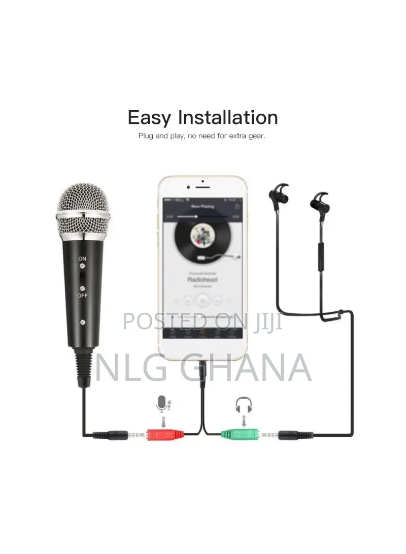 6.8-12.5cm Video Microphone Kit With Mic Tripod Shoc Tvx6507