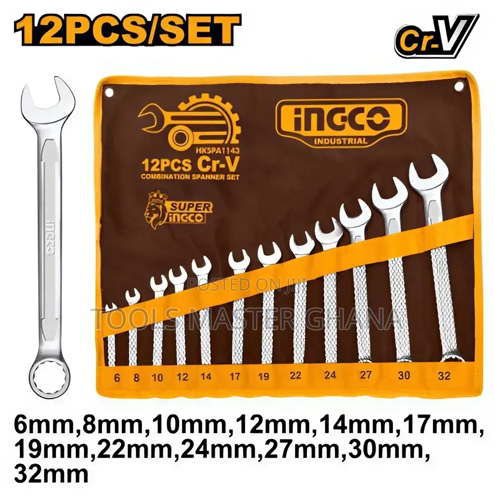 12pcs Combination Spanner Set - Hkspa1143