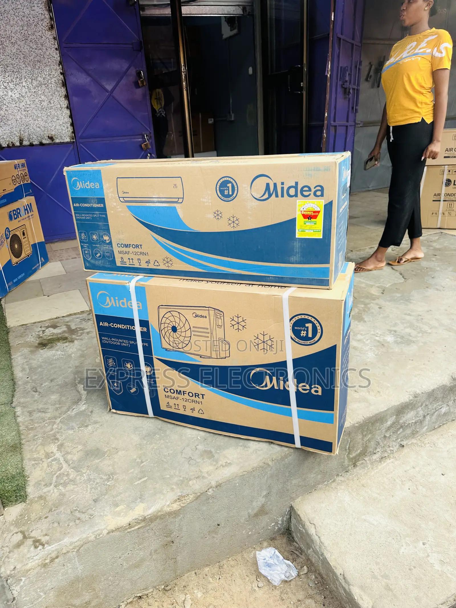 Cool Companion Midea 1.5hp Split R410 Gas Ac