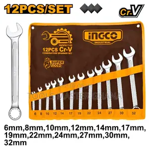 12pcs Double Open End Spanner Set - Hkspa2142