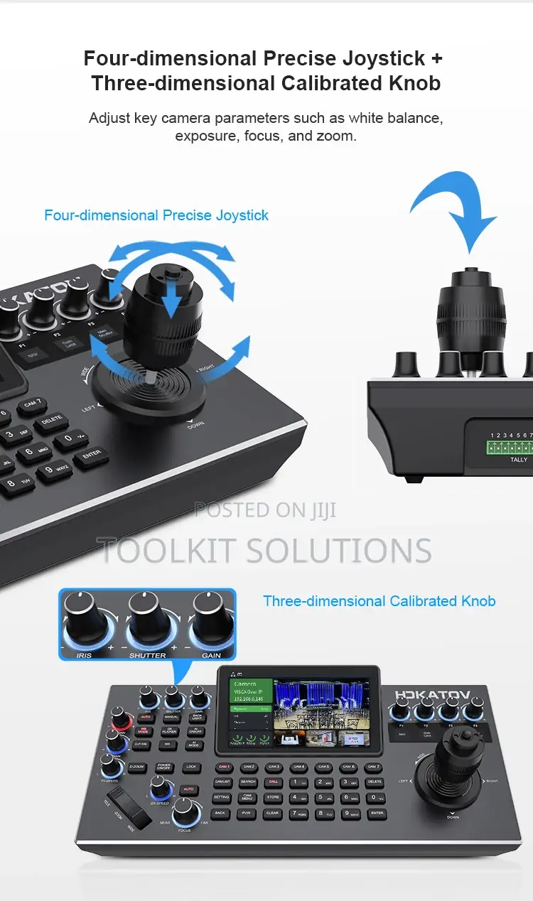 4d Joystick Multi-Function PTZ Camera Controller