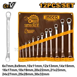 12pcs Offset Ring Spanner Set - Hkspa3142