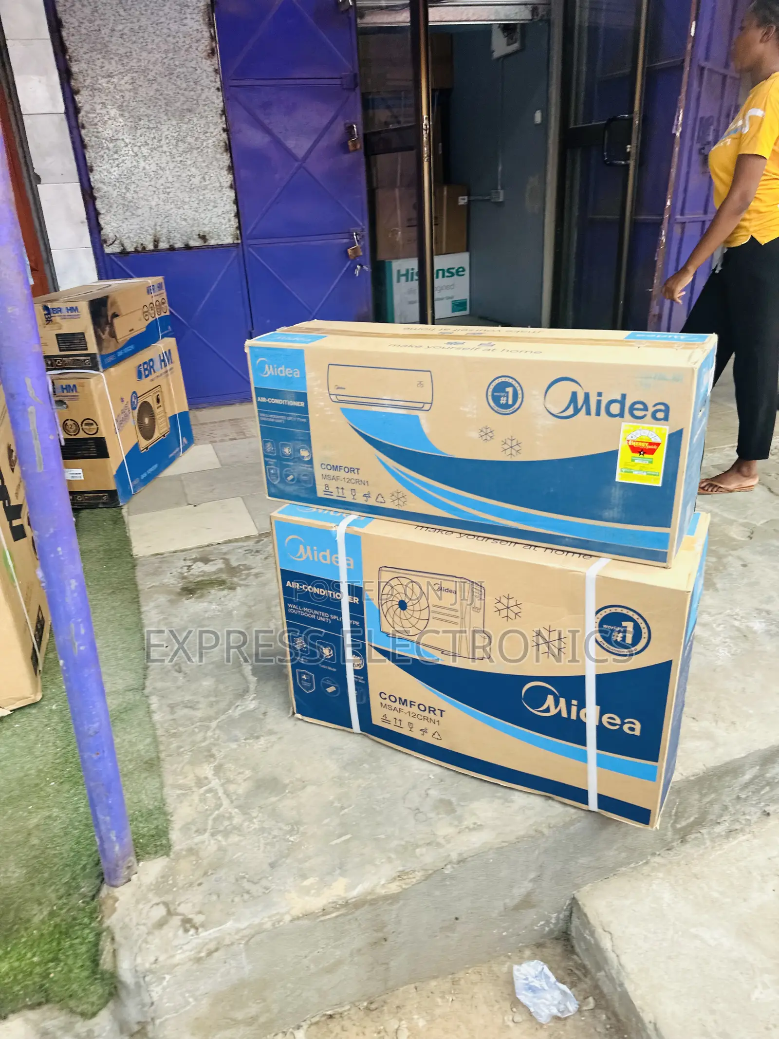 Dual Delight Split Midea R410 Gas 1.5hp
