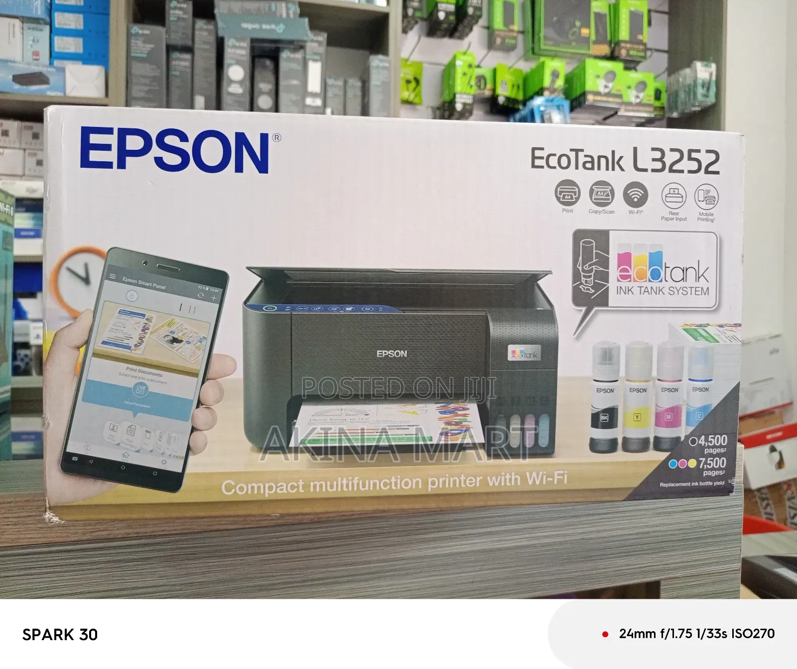 Epson Ecotank L3252 Printer