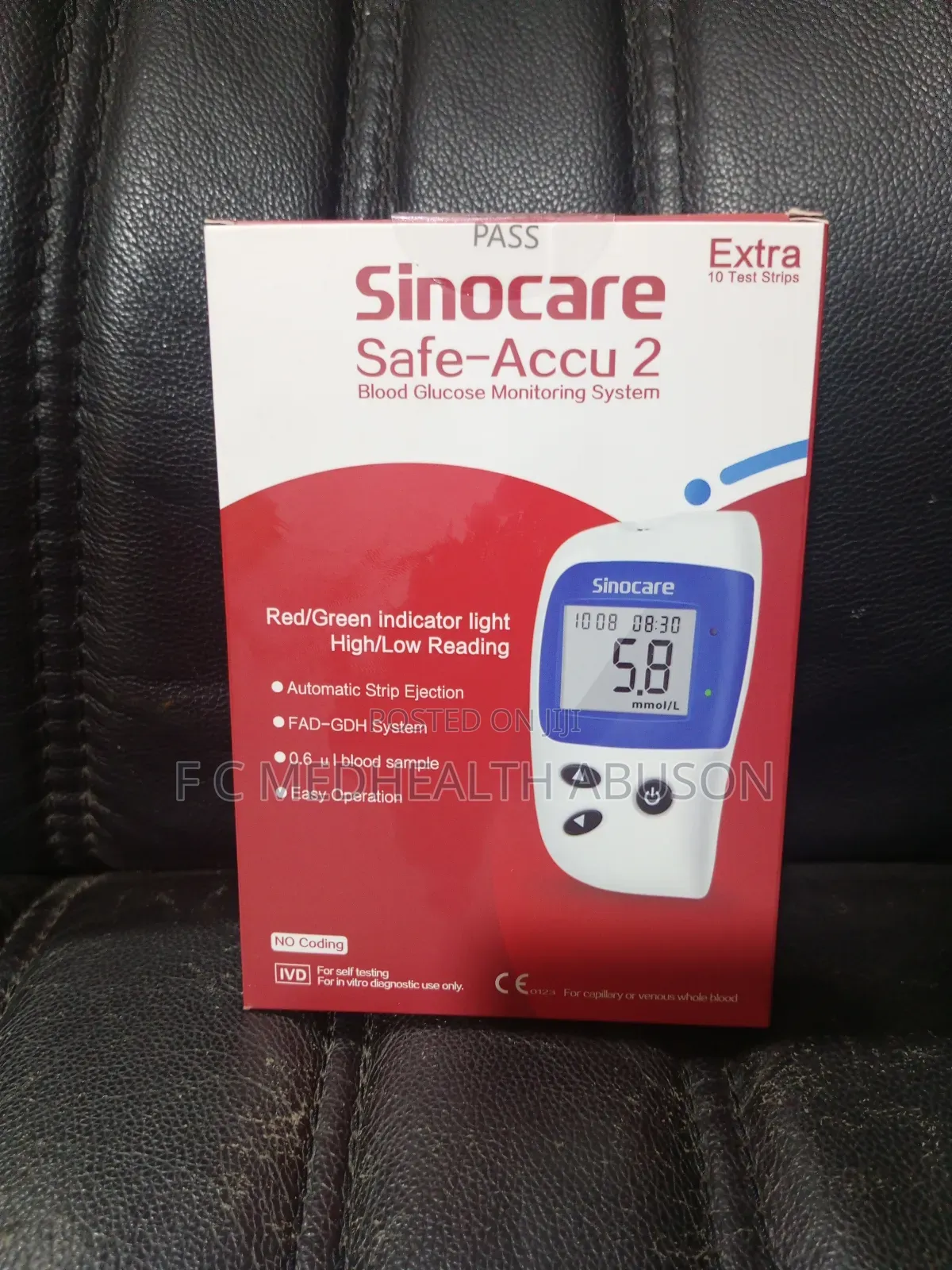 Sinocare Glucomèter Machine