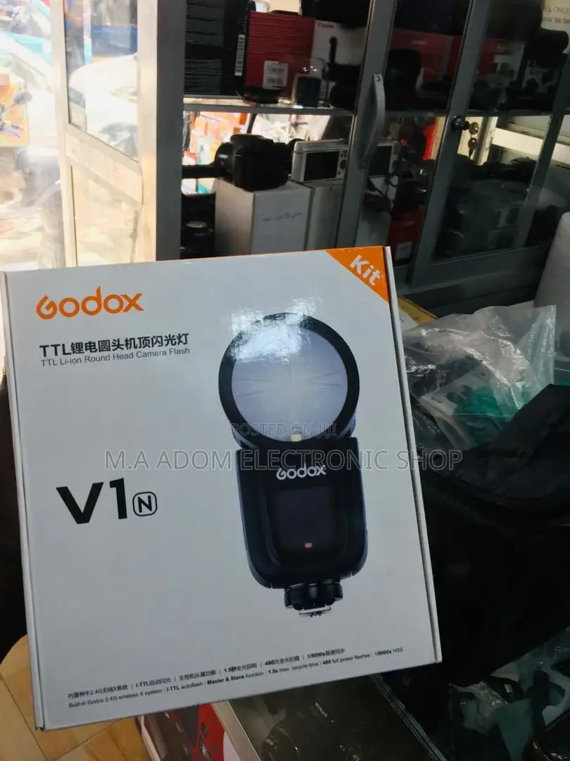 Godox V1n: Stunning Round Head Flash for Nikon