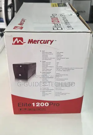 1200va Mercury Ups 720w, Mercury Elite 1200 Pro Ups 720watt