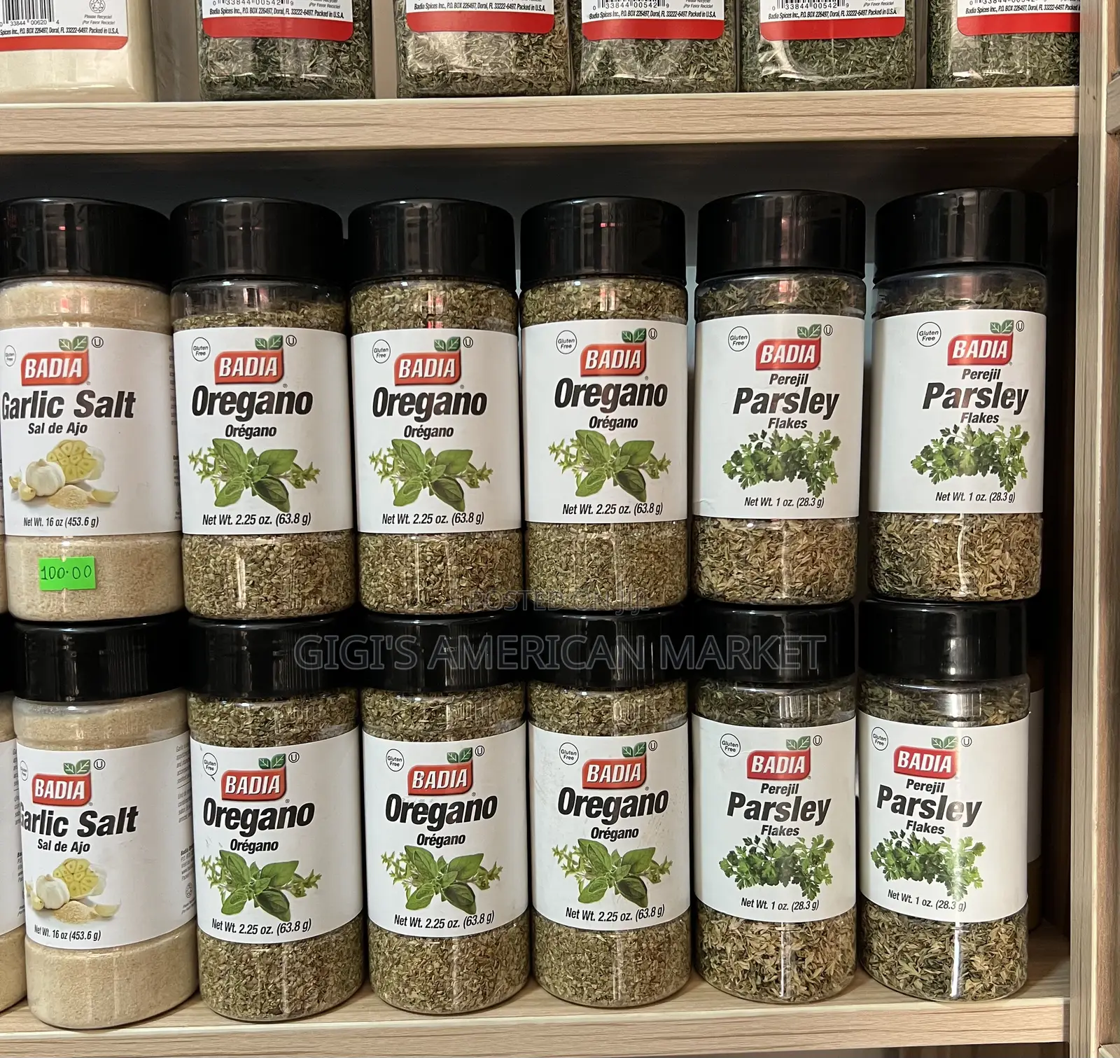 Badia Spices. Medium Sizes
