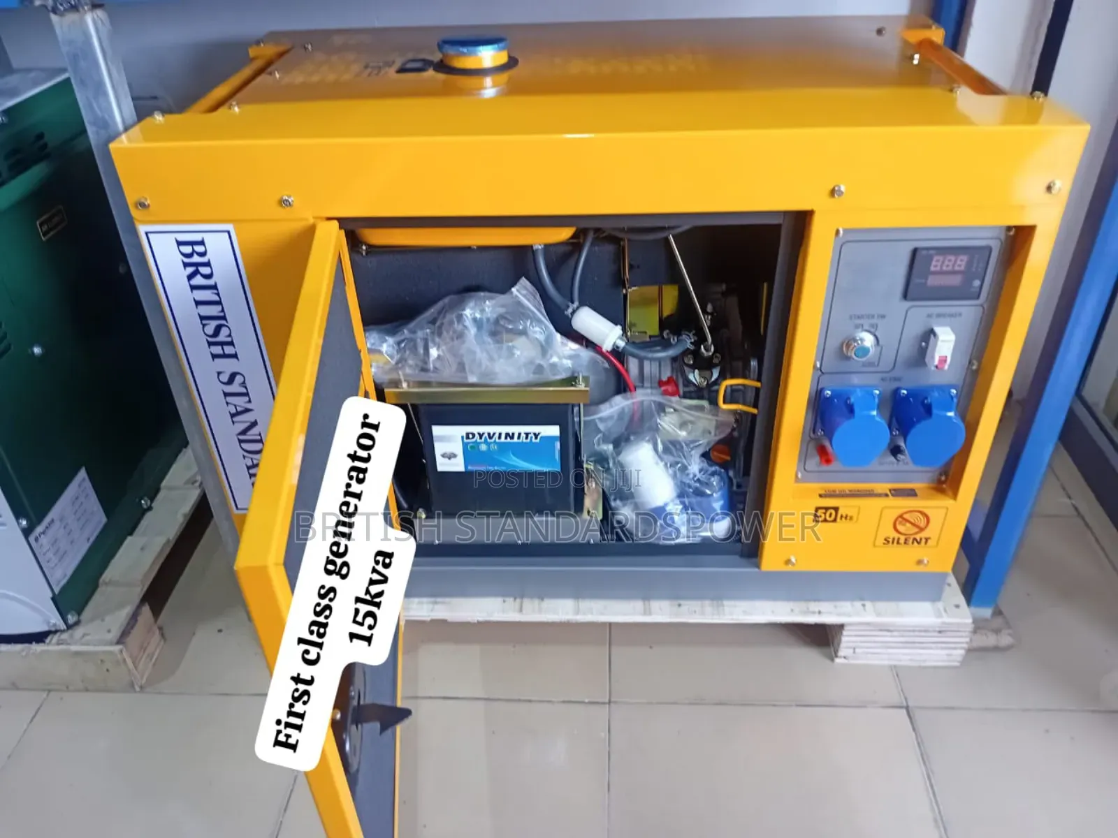 British Made 15kva 16500watt Diesel Engine Silent