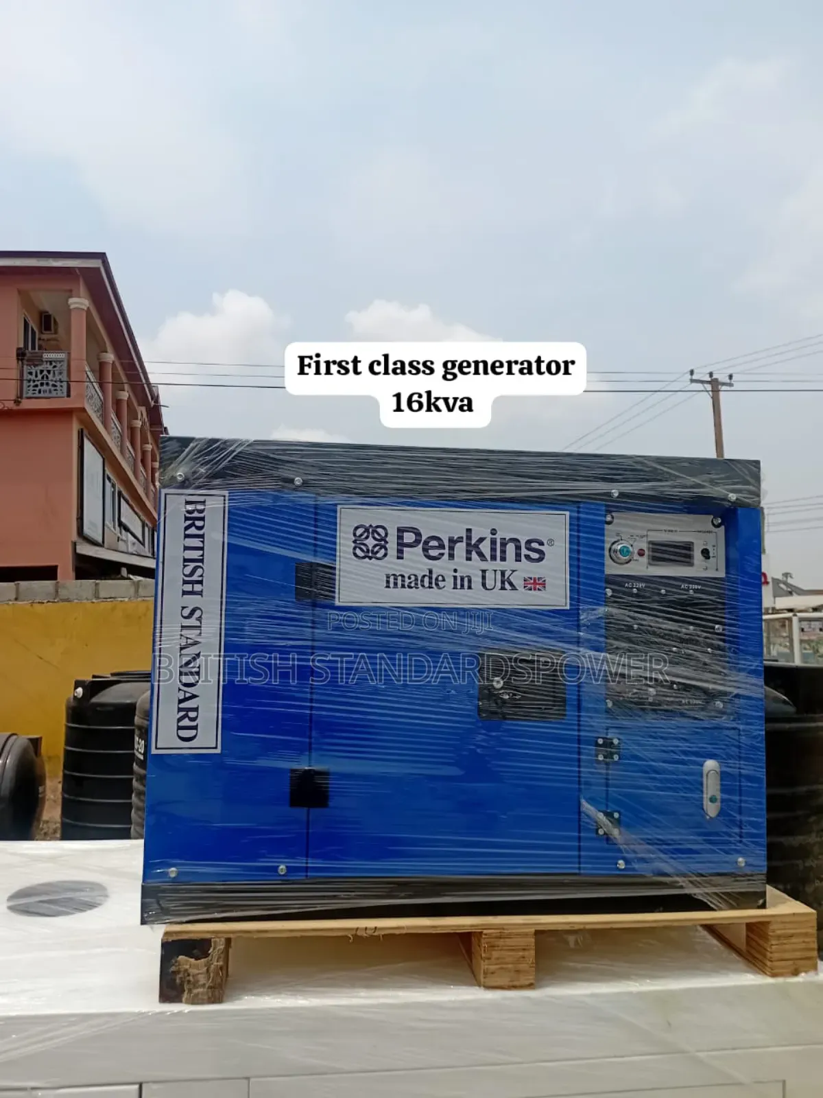 Super Silent Diesel Generator Perkins 16kva 18000watt