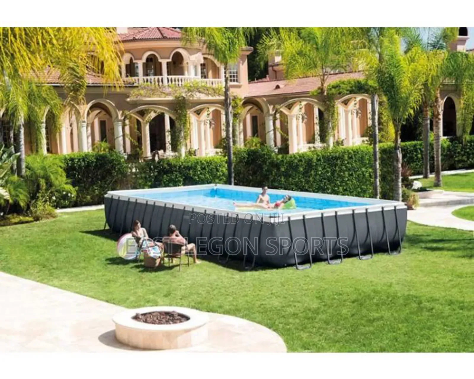 32ft Swimming Pool X 18ft Intex Ultra in Ghana Pump Cover