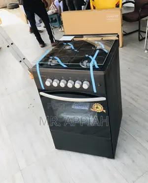 Buy Unique Volcano Gas Oven 4 Burner Euro Cooker(Black)