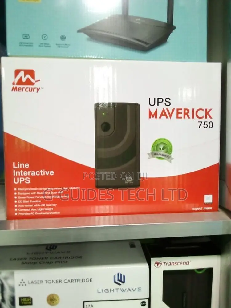 750va Mercury Ups 360w, Mercury 750va Maverick Ups 360watt