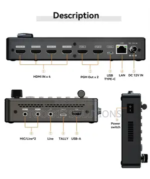 Live Video Control Switcher