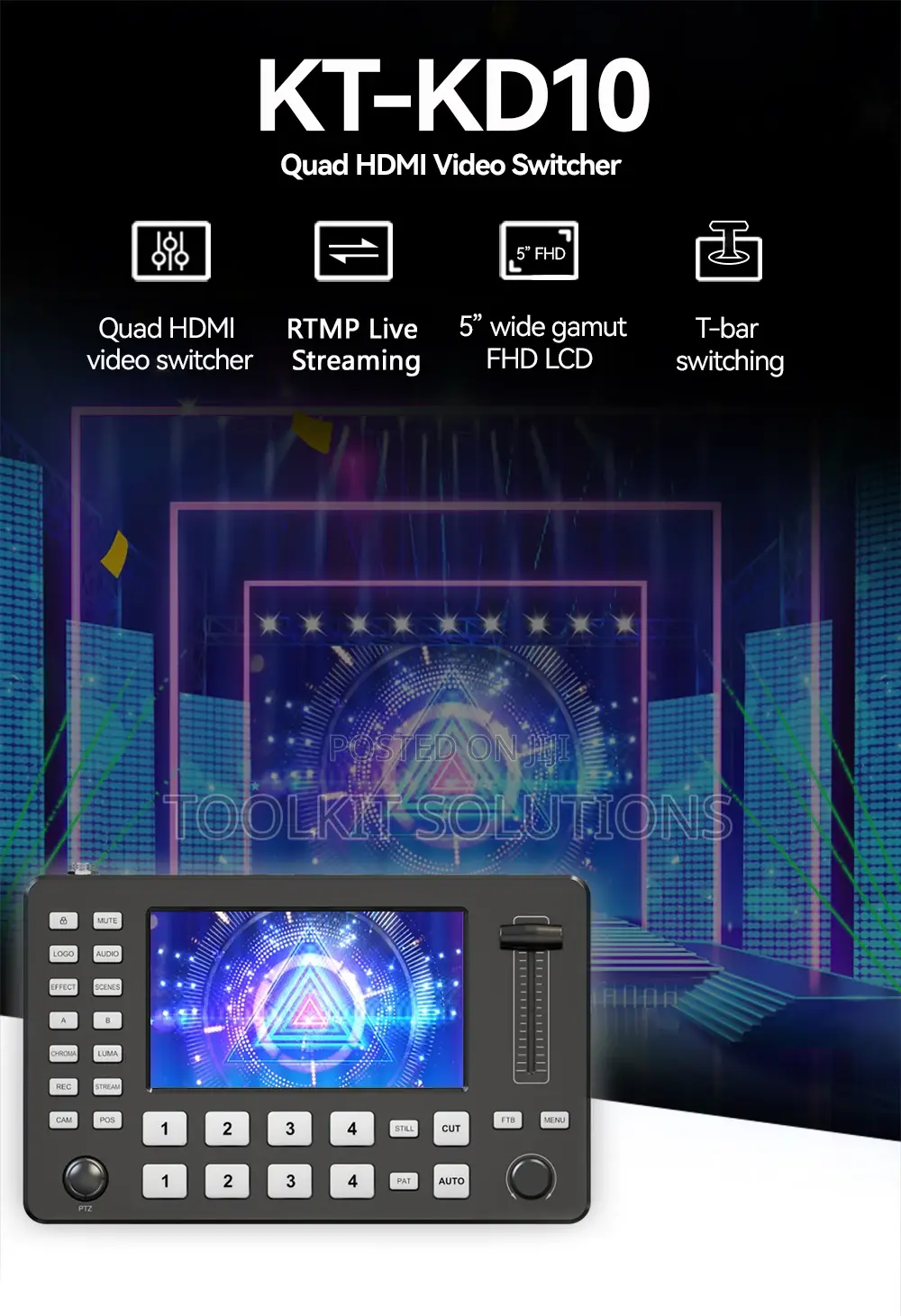 Live Video Control Switcher