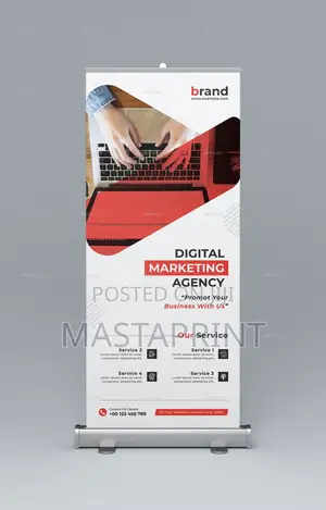 Electric Roll Up Banner Printing