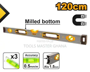 Spirit Level With Powerful Magnets - Hsl38120m