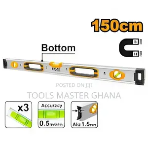 Spirit Level With Powerful Magnets - Hsl38150m