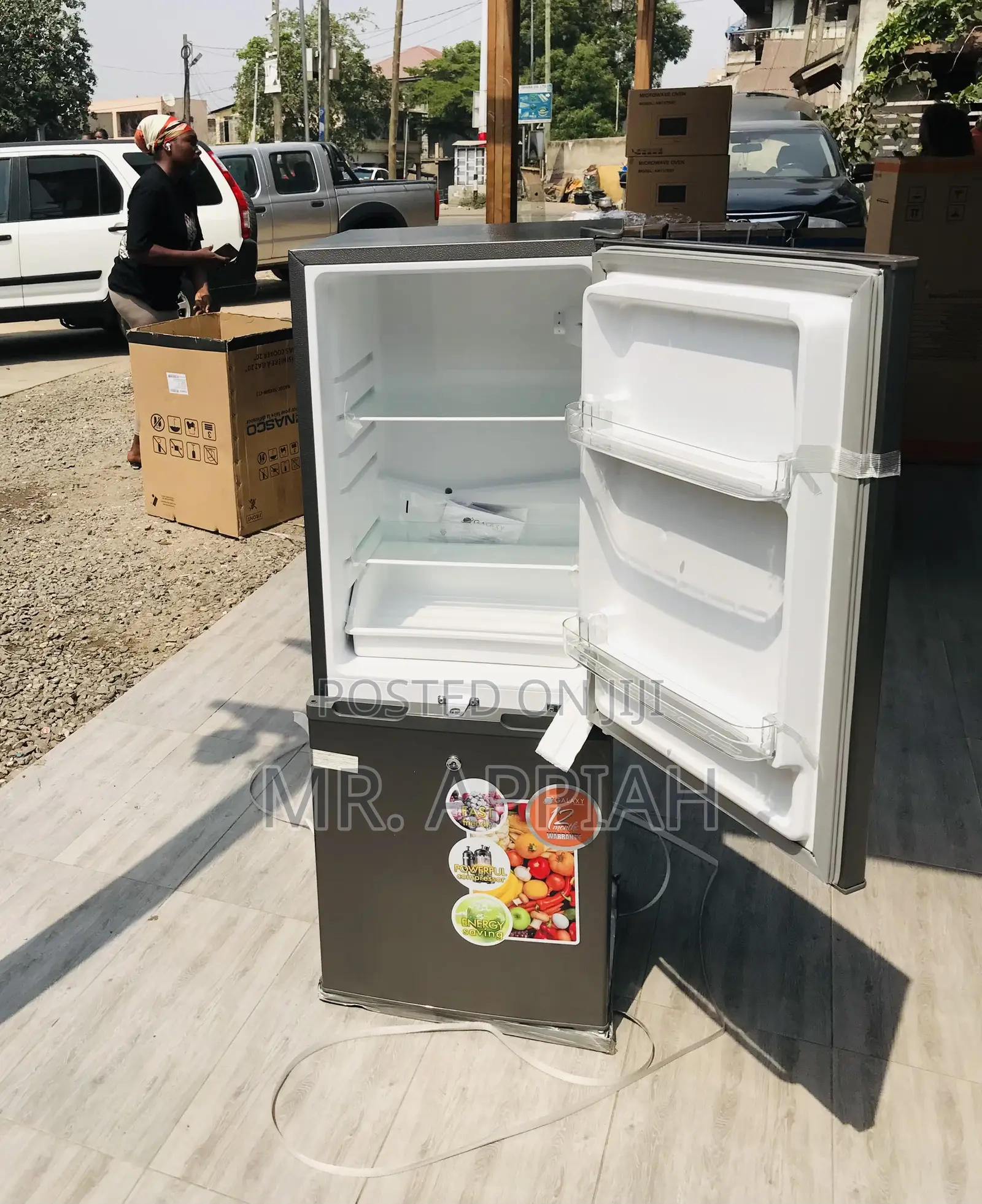 Down Freezer Galazy GLX-200TM Electric Fridge(Gray).