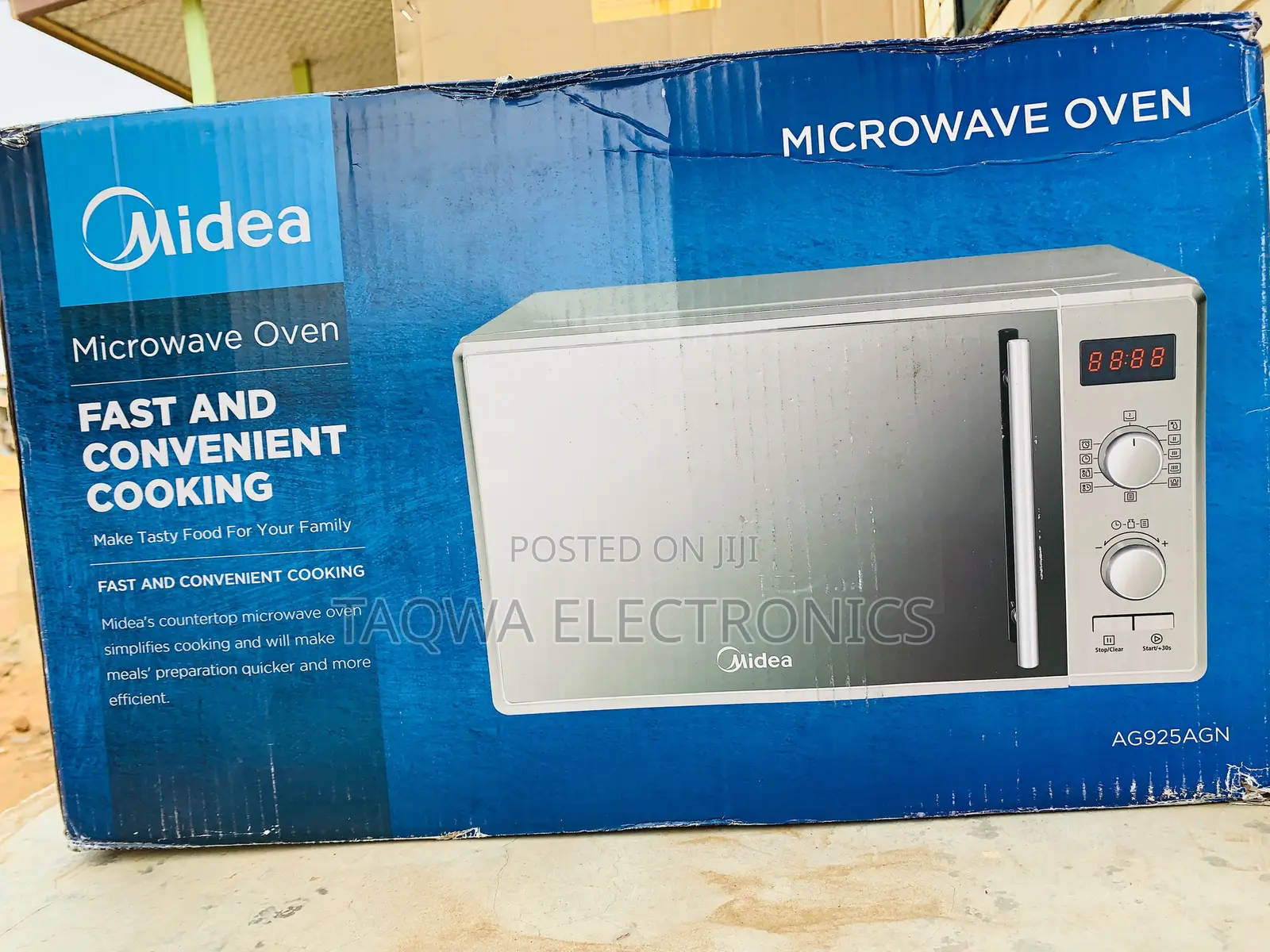 Furnished Mirror 25l Midea Microwave