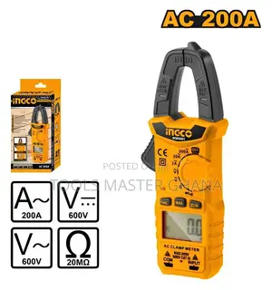 Digital Ac Clamp Meter - Dcm2001