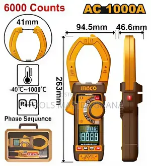 Digital Ac Clamp Meter - Dcm610001