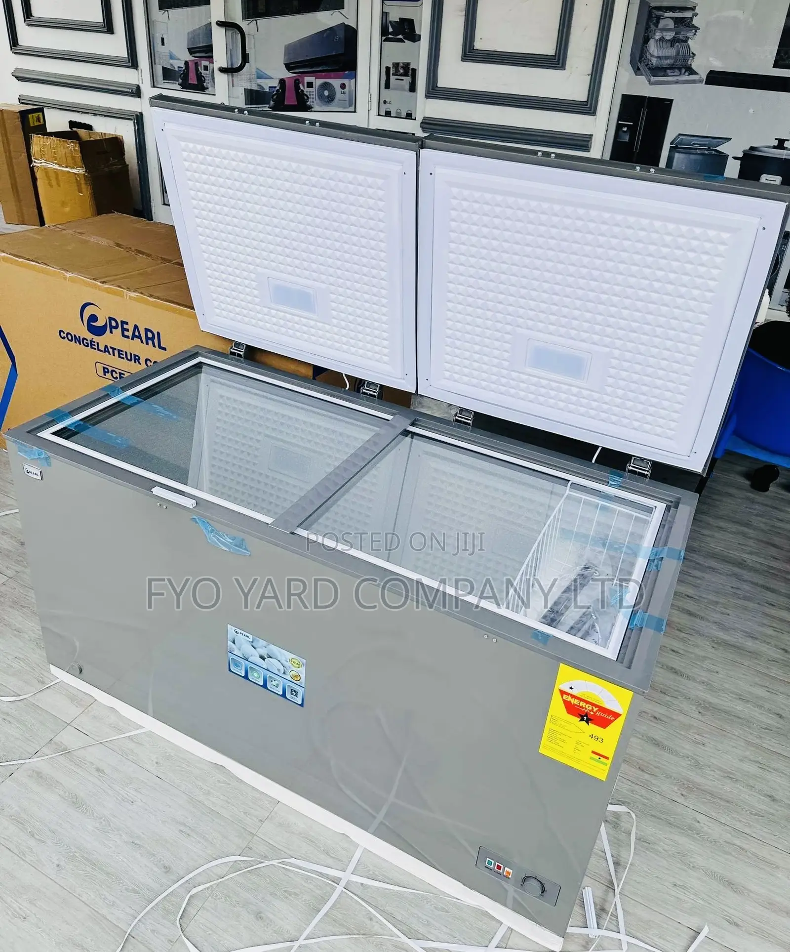 Pearl Double Door Chest Freezer Built With Quality