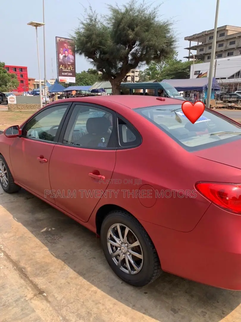 Hyundai Elantra 2010 Red