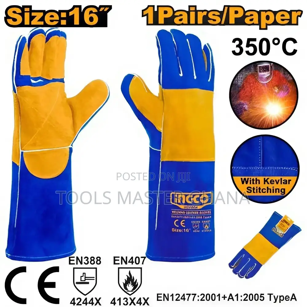 Welding Leather Gloves - Hgvw04