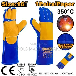 Welding Leather Gloves - Hgvw04