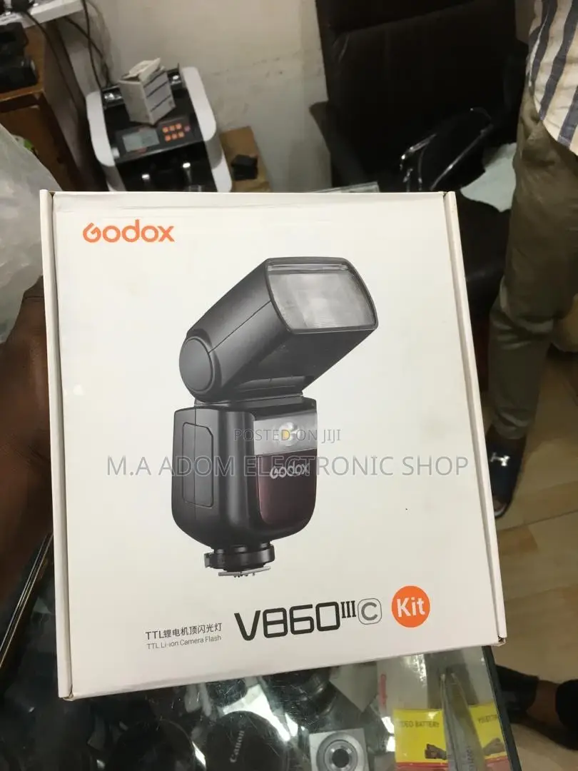 Godox V860III: Powerful, Reliable, and Ready When You Are.