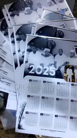 One Panel A3 Calendar