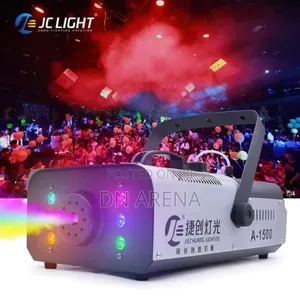 Photo - Commercial RGB Smoke Machine With Led Light 1500 Watts