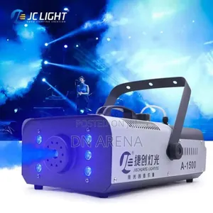 Commercial RGB Smoke Machine With Led Light 1500 Watts